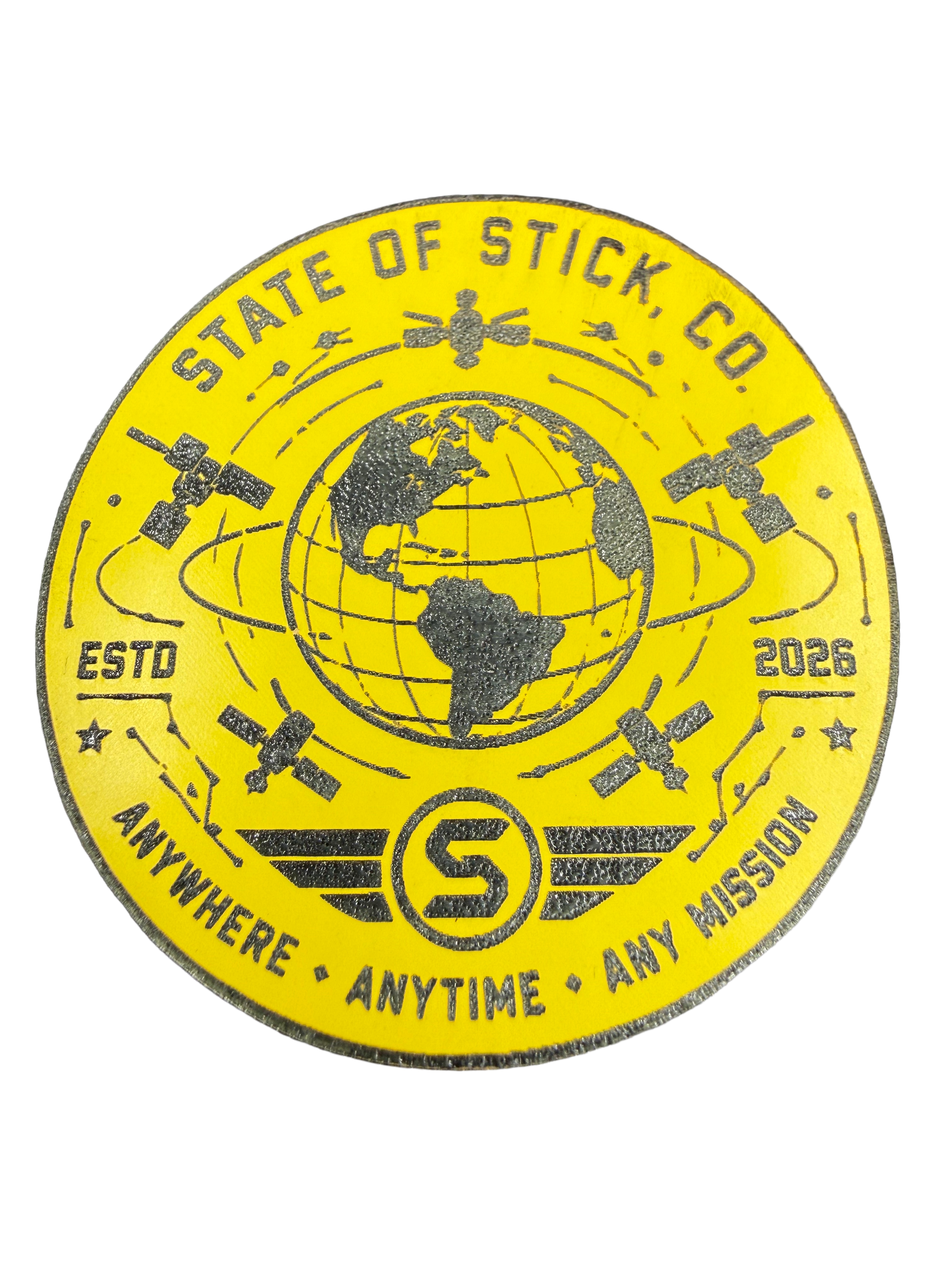 State of Stick world emblem representing connected physical media.